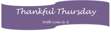 Thankful Thursday