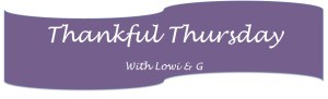 Thankful Thursday