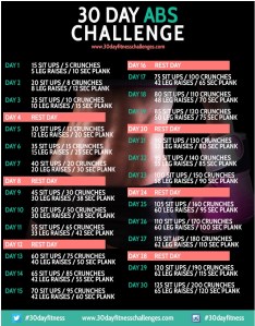 30-day ab challenge