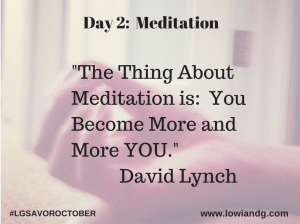 Day 2 Meditation