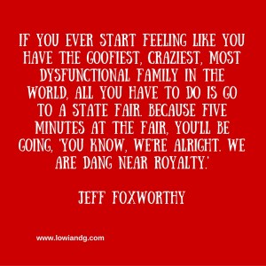 If you ever start feeling like you have the goofiest, craziest, most dysfunctio