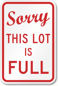 lot-full-parking-lot-sign-k-4148